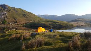 Wild camping