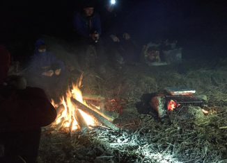Family bushcraft gathering
