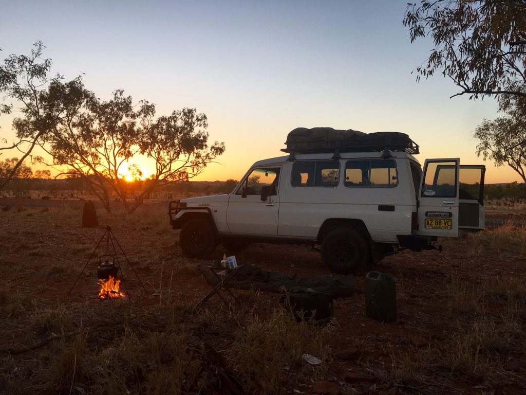 4WD camping