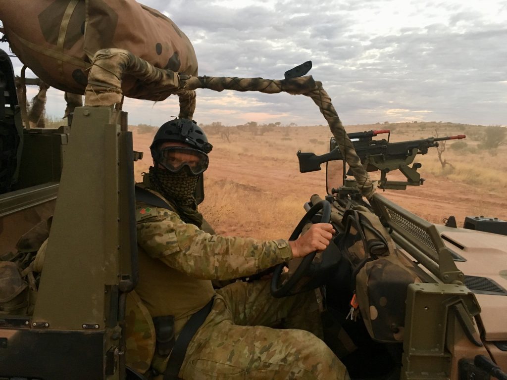 Norforce soldier on exercise