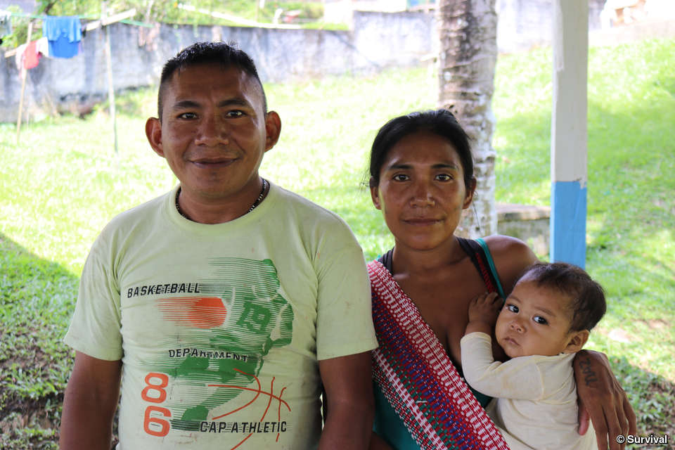 Recently contacted Tsohom-dyapa couple and their baby